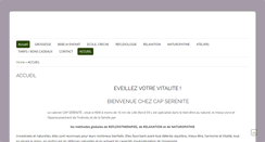 Desktop Screenshot of cap-serenite.com