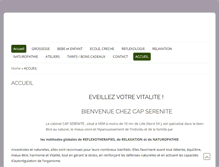 Tablet Screenshot of cap-serenite.com